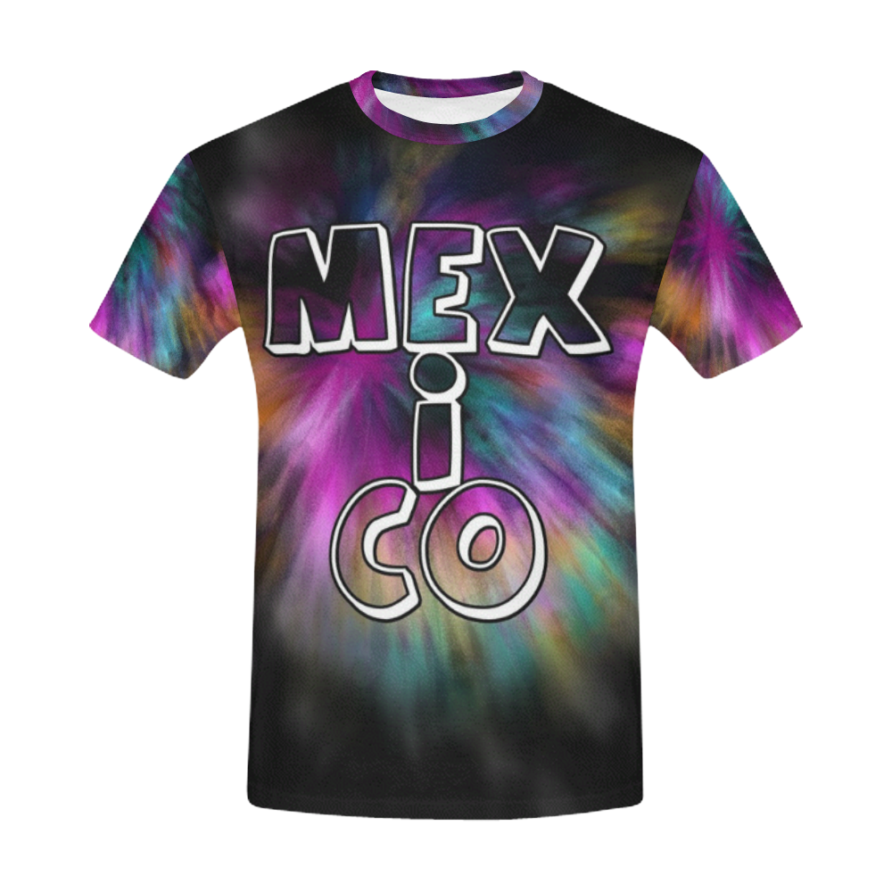Mexico by Artdream All Over Print T-Shirt for Men (USA Size) (Model T40)