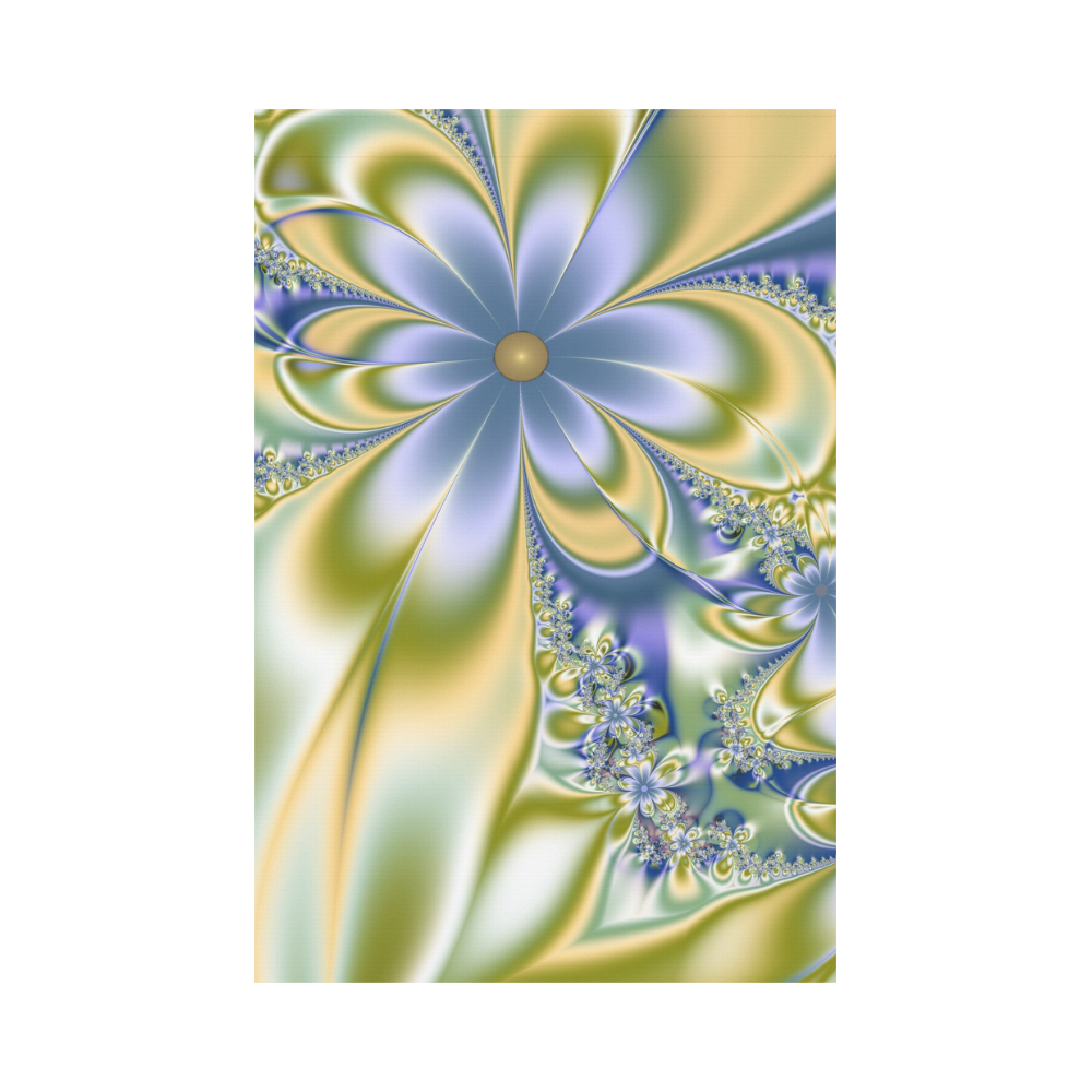 Silky Flowers Garden Flag 12‘’x18‘’（Without Flagpole）