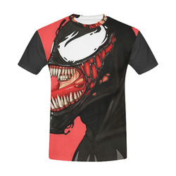 Venom All Over Print T-Shirt for Men (USA Size) (Model T40)