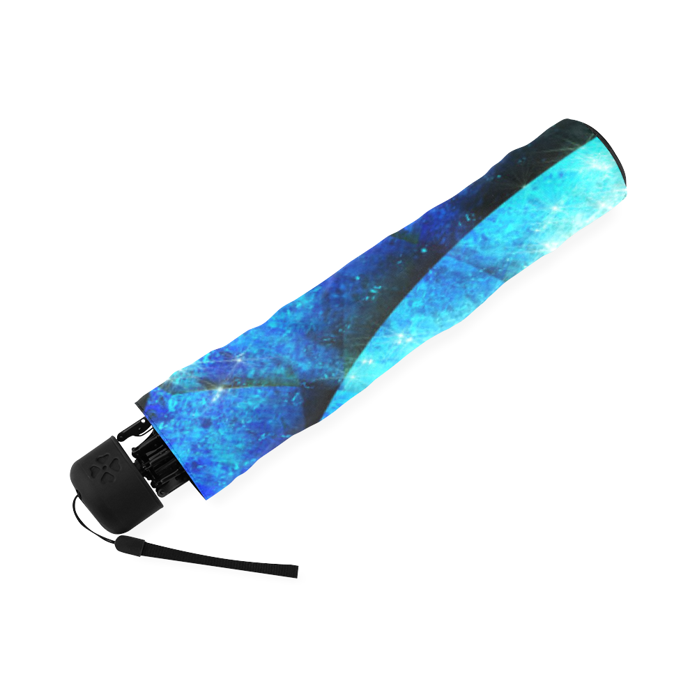 Galaxy Wormhole Spiral 3D - Jera Nour Foldable Umbrella (Model U01)