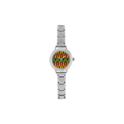 2D Wave #1A - Jera Nour Women's Italian Charm Watch(Model 107)