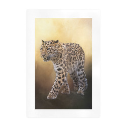 A magnificent painted Amur leopard Art Print 19‘’x28‘’