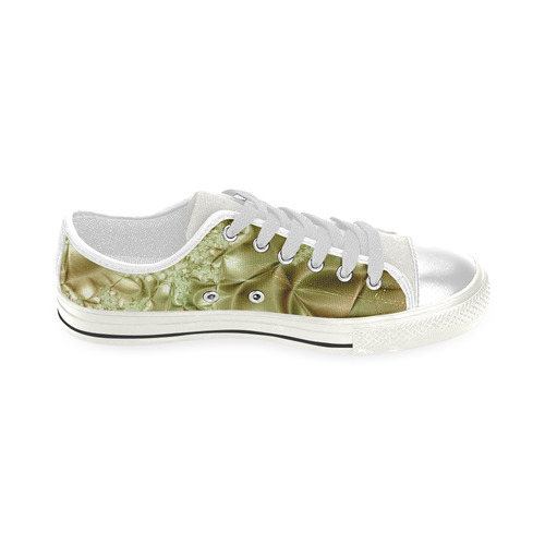 Silk Road Low Top Canvas Shoes for Kid (Model 018)