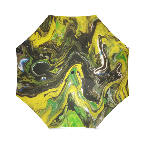 Liquified Rainforest Foldable Umbrella (Model U01)