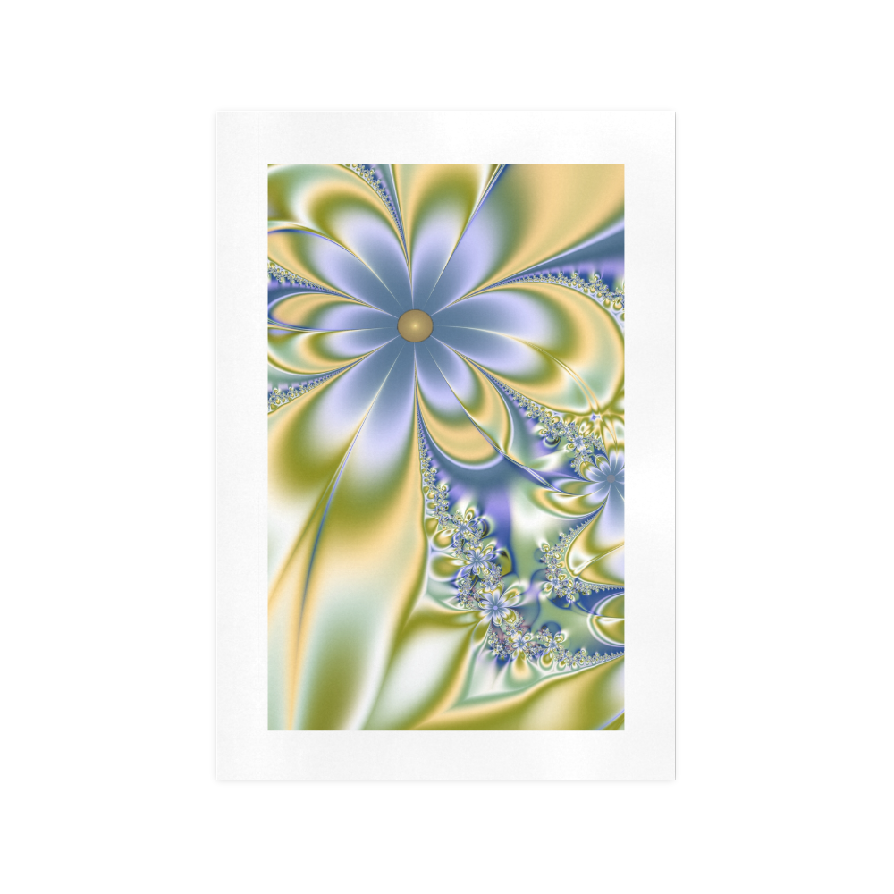 Silky Flowers Art Print 13‘’x19‘’