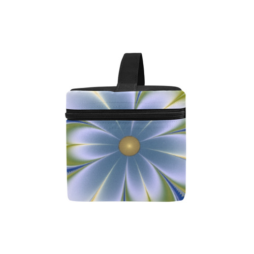 Silky Flowers Cosmetic Bag/Large (Model 1658)