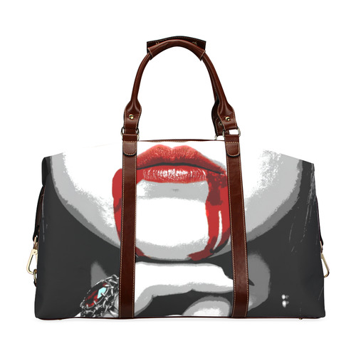 Beautiful vampire Classic Travel Bag (Model 1643) Remake