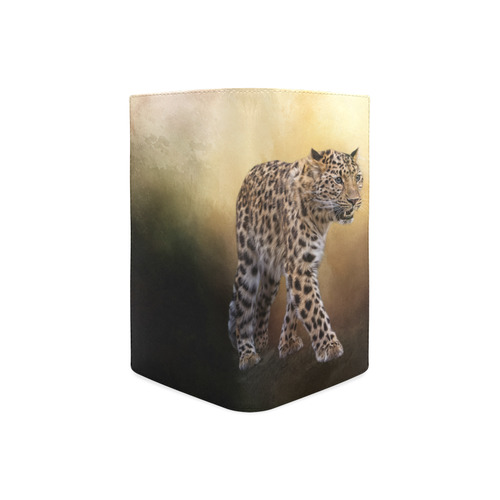 A magnificent painted Amur leopard Women's Leather Wallet (Model 1611)