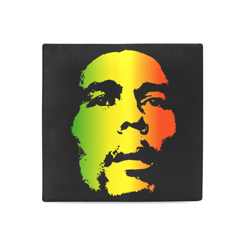 King Of Reggae Bob Marley Women's Leather Wallet (Model 1611)