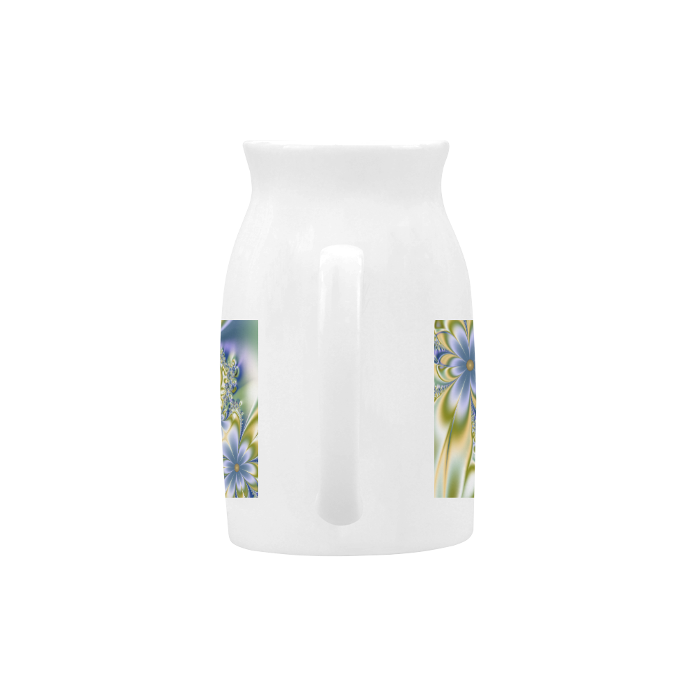 Silky Flowers Milk Cup (Large) 450ml