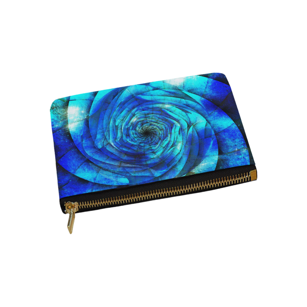 Galaxy Wormhole Spiral 3D - Jera Nour Carry-All Pouch 9.5''x6''