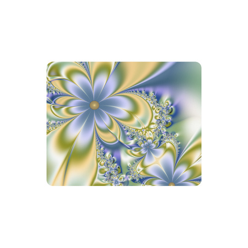 Silky Flowers Rectangle Mousepad