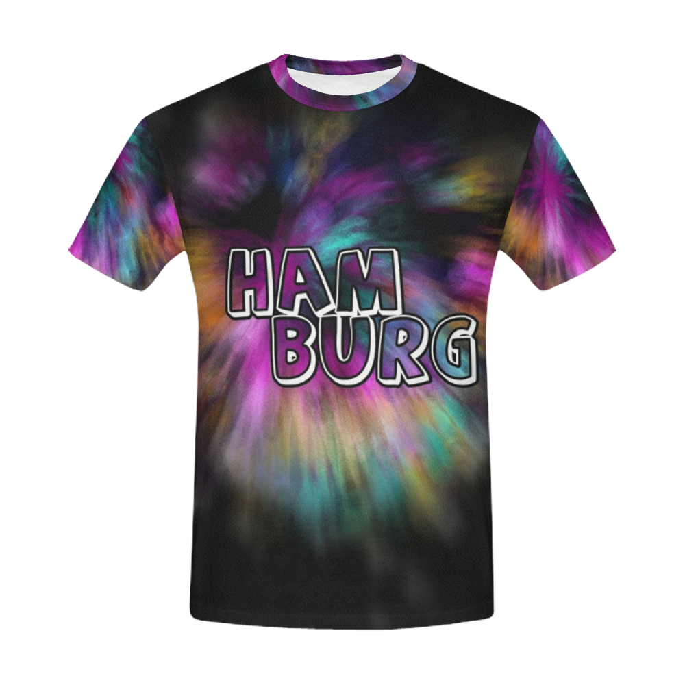 Hamburg by Artdream All Over Print T-Shirt for Men (USA Size) (Model T40)