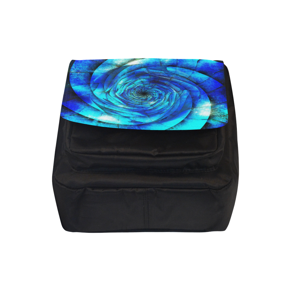 Galaxy Wormhole Spiral 3D - Jera Nour Crossbody Nylon Bags (Model 1633)