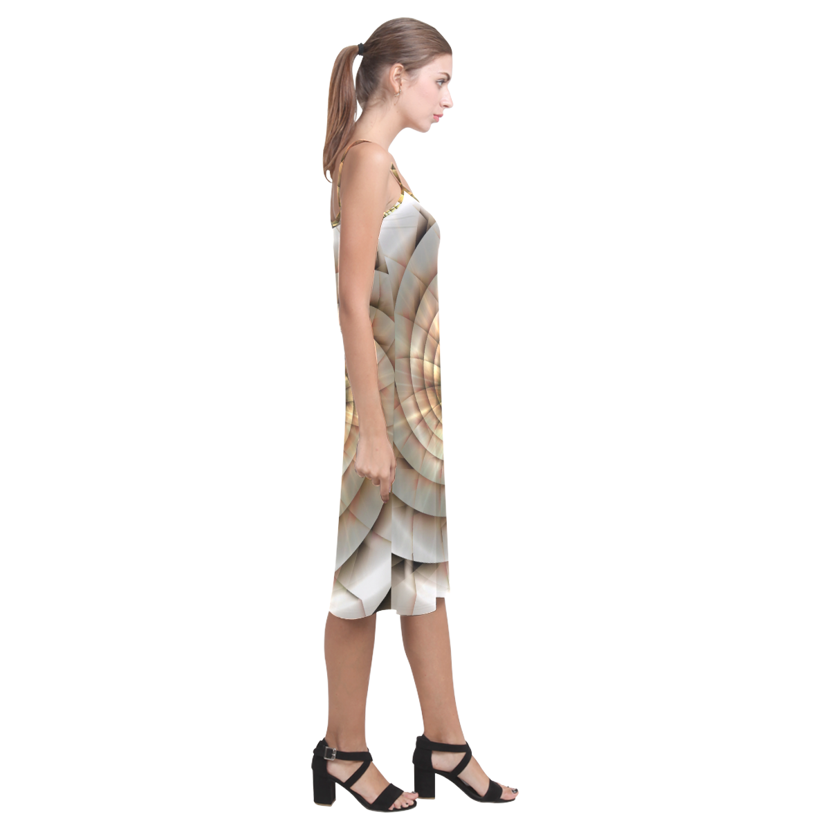 Spiral Eye 3D - Jera Nour Alcestis Slip Dress (Model D05)