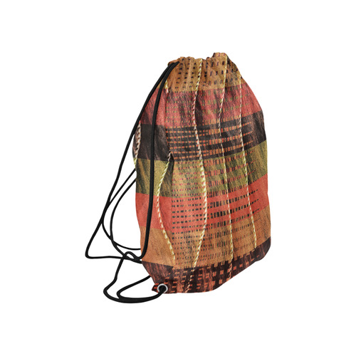 Batik Maharani #6 Vertical - Jera Nour Large Drawstring Bag Model 1604 (Twin Sides)  16.5"(W) * 19.3"(H)