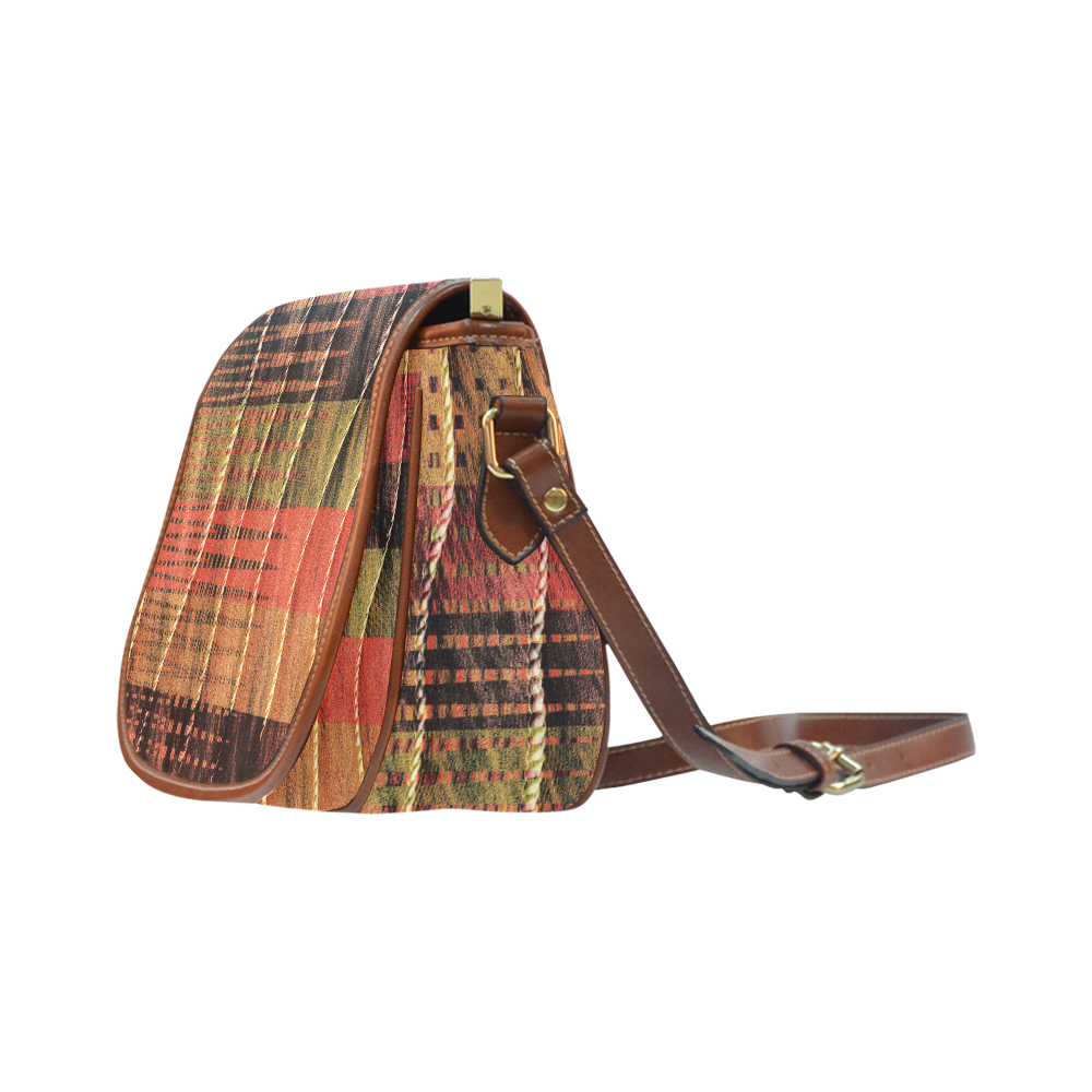 Batik Maharani #6 Vertical - Jera Nour Saddle Bag/Large (Model 1649)