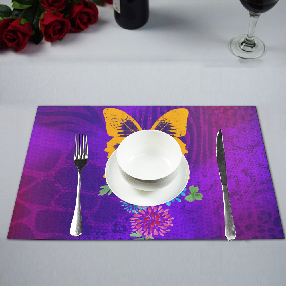 Butterfly Placemat 12’’ x 18’’ (Set of 4)