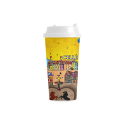 Celle Popart by Nico Bielow Double Wall Plastic Mug