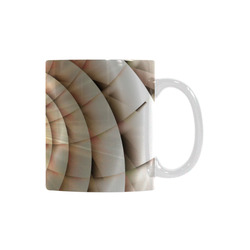 Spiral Eye 3D - Jera Nour White Mug(11OZ)