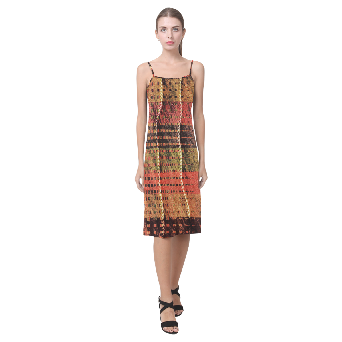 Batik Maharani #6 Vertical - Jera Nour Alcestis Slip Dress (Model D05)