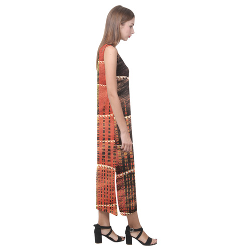 Batik Maharani #6 - Jera Nour Phaedra Sleeveless Open Fork Long Dress (Model D08)