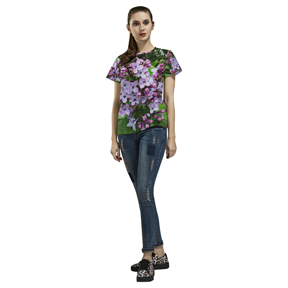 Spring in Vienna 8 by FeelGood All Over Print T-Shirt for Women (USA Size) (Model T40)
