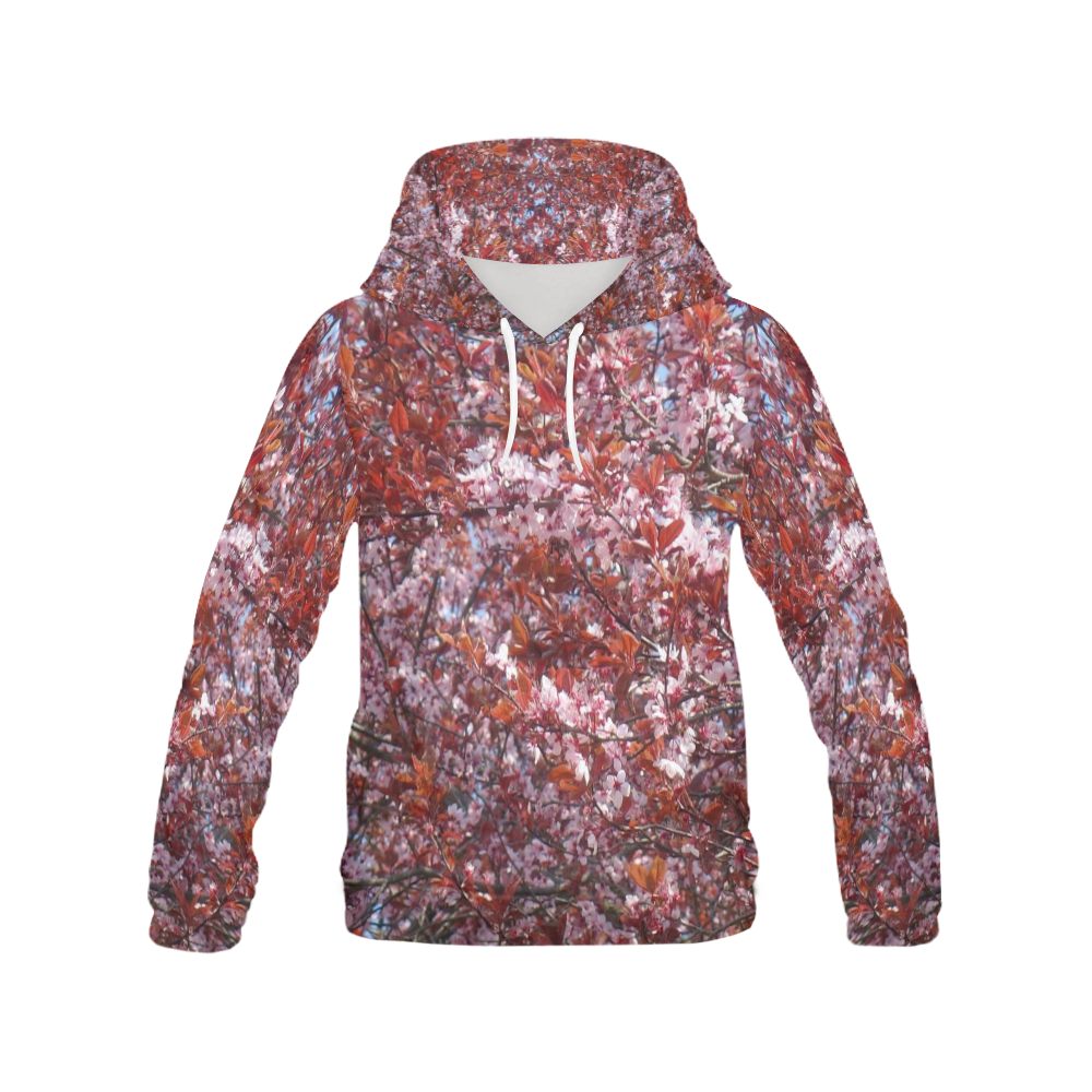 Spring in Vienna 6 by FeelGood All Over Print Hoodie for Women (USA Size) (Model H13)