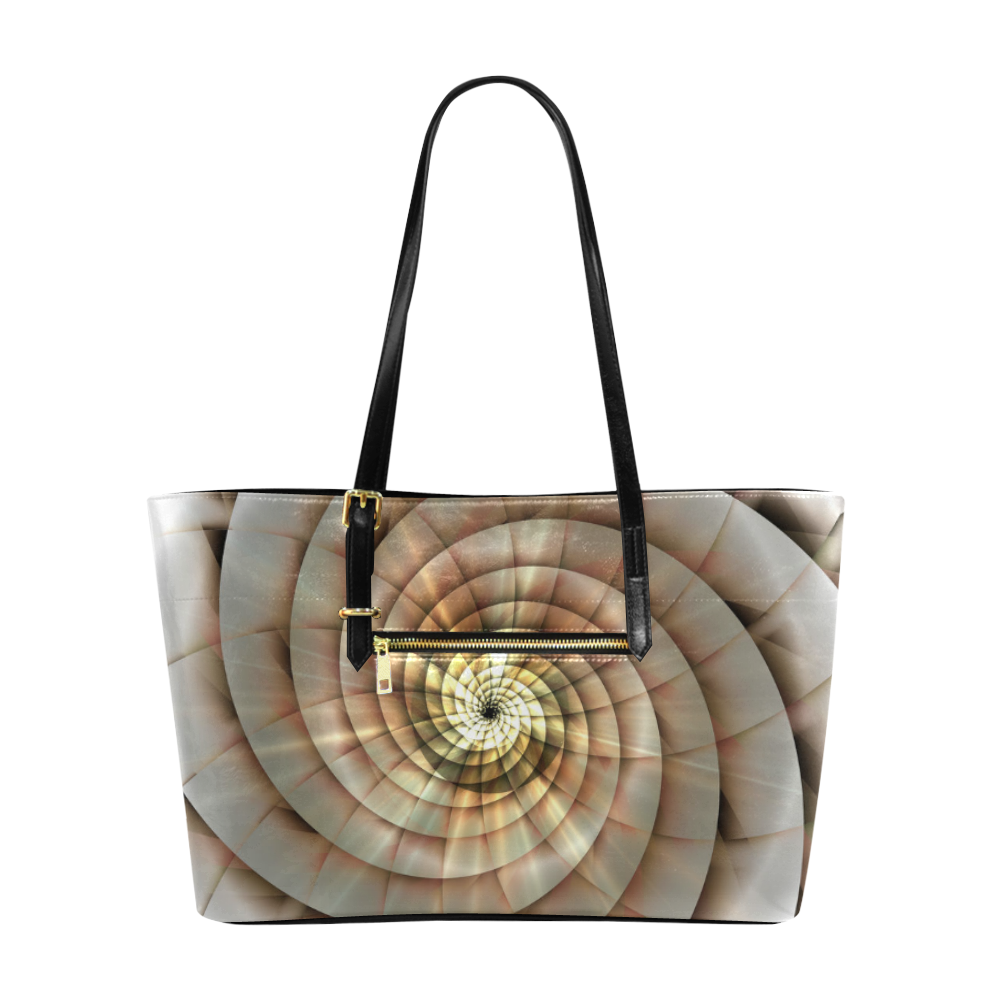 Spiral Eye 3D - Jera Nour Euramerican Tote Bag/Large (Model 1656)