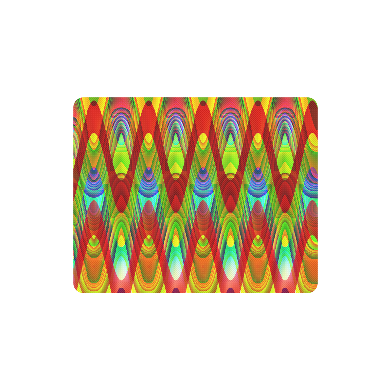 2D Wave #1A - Jera Nour Rectangle Mousepad