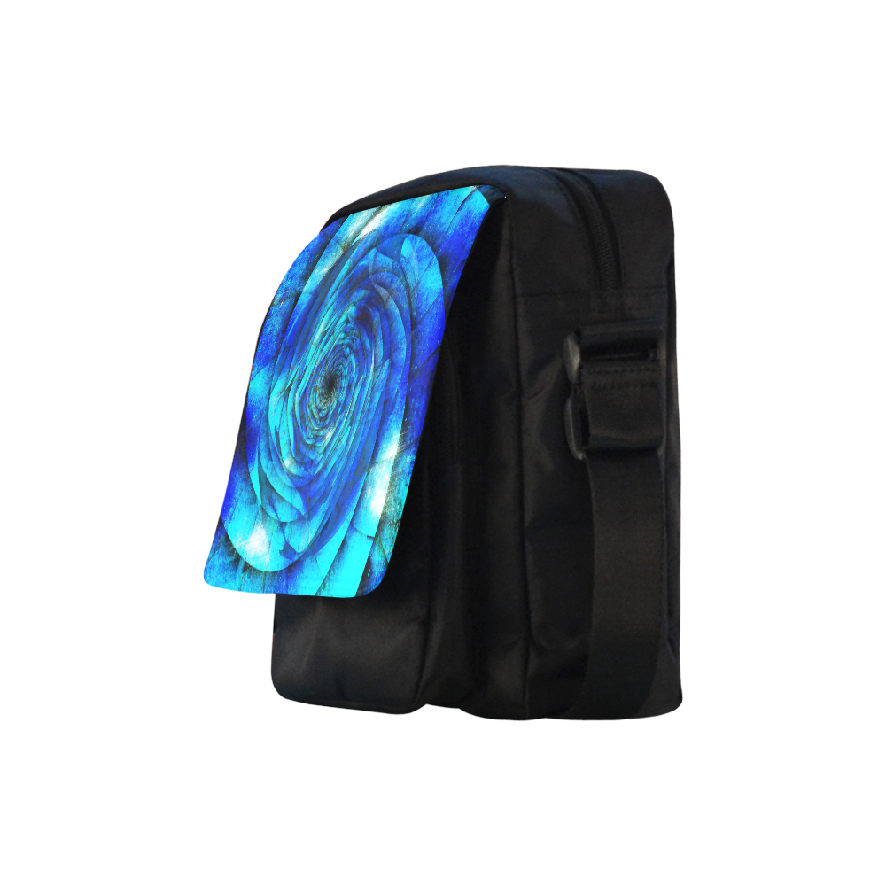 Galaxy Wormhole Spiral 3D - Jera Nour Crossbody Nylon Bags (Model 1633)
