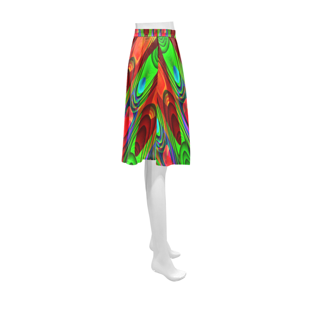 2D Wave #1B - Jera Nour Athena Women's Short Skirt (Model D15)