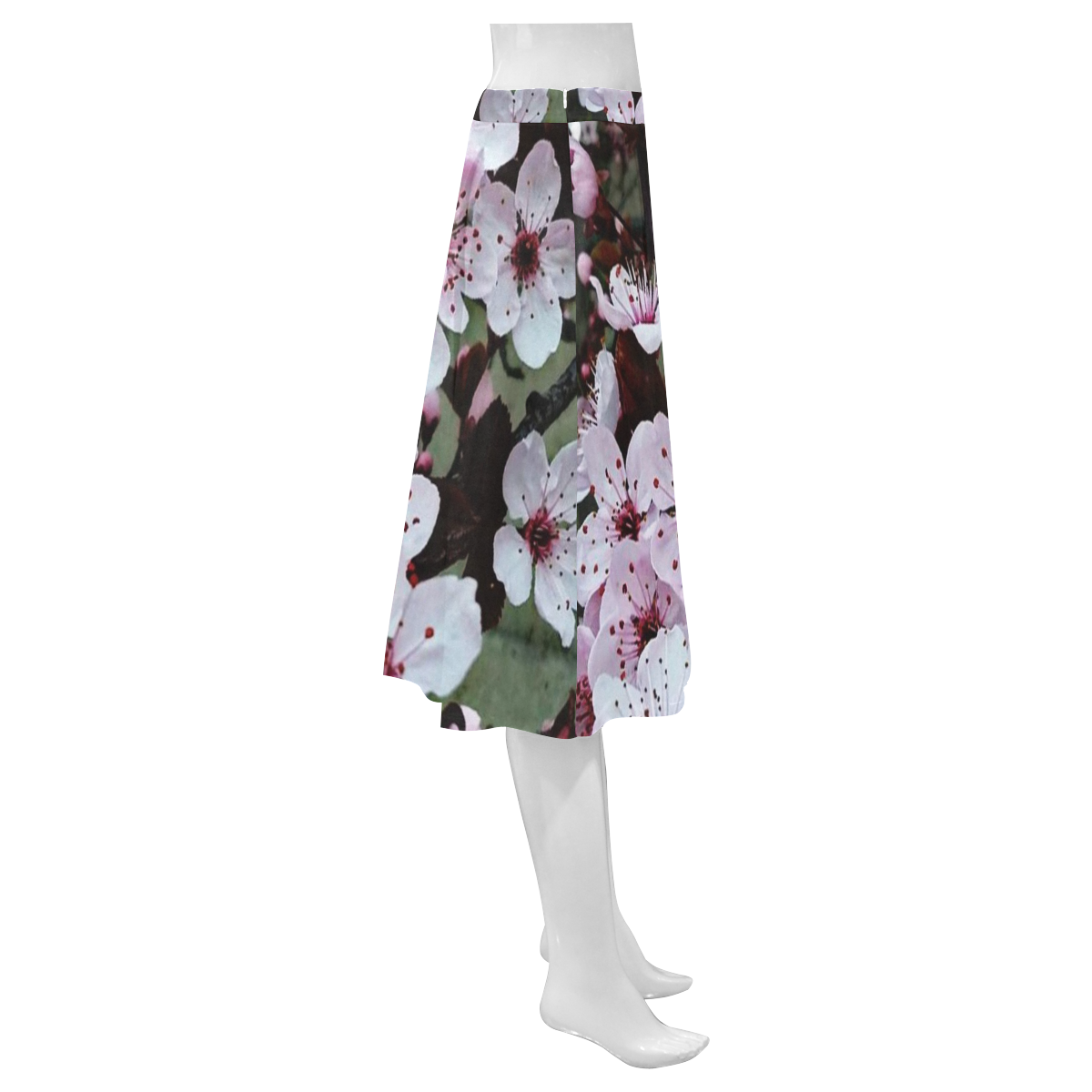 spring in Vienna 3 by FeelGood Mnemosyne Women's Crepe Skirt (Model D16)