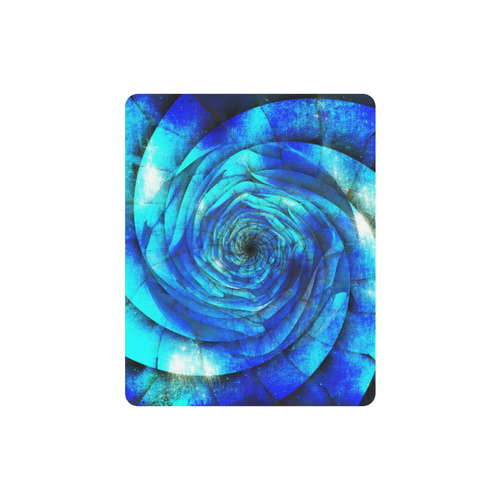 Galaxy Wormhole Spiral 3D - Jera Nour Rectangle Mousepad