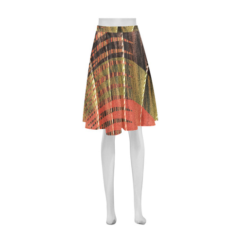 Batik Maharani #6 Vertical - Jera Nour Athena Women's Short Skirt (Model D15)
