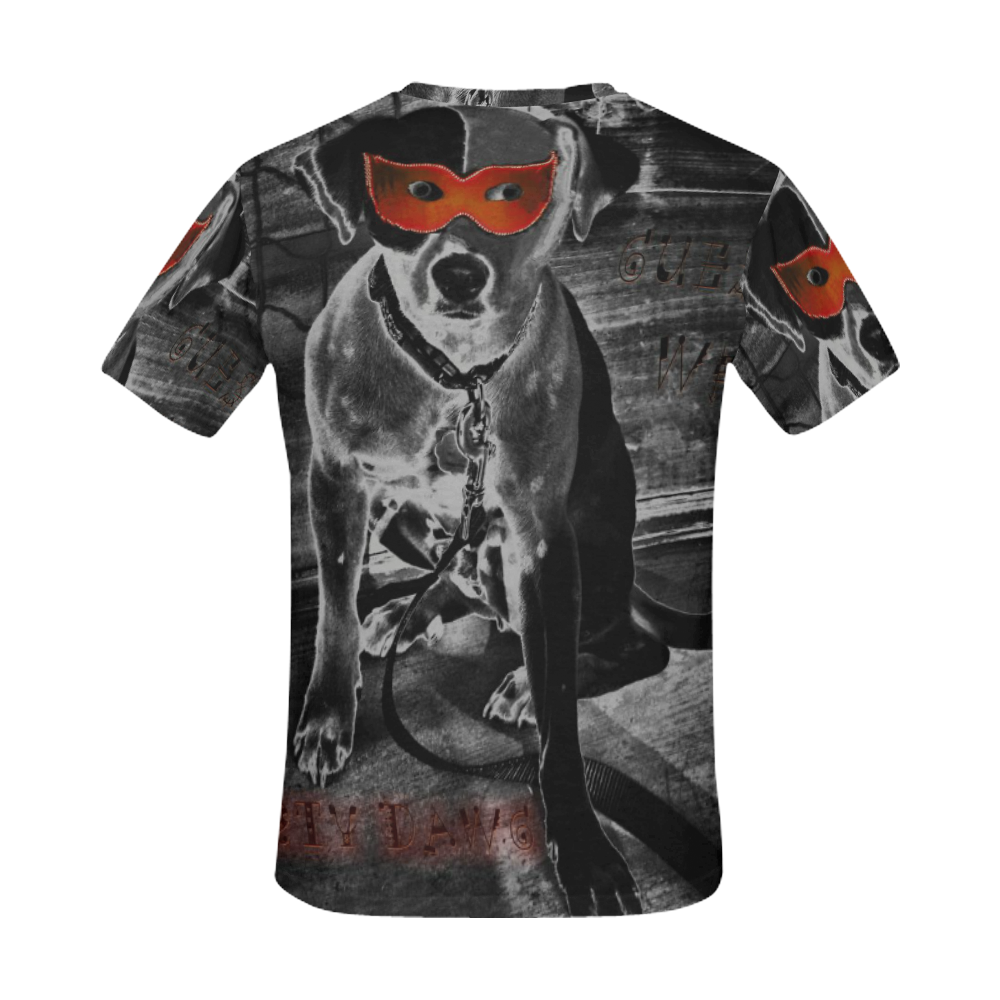 pARTY DAWG All Over Print T-Shirt for Men (USA Size) (Model T40)