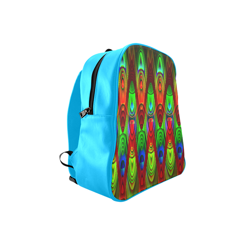 2D Wave #1B - Jera Nour School Backpack (Model 1601)(Small)