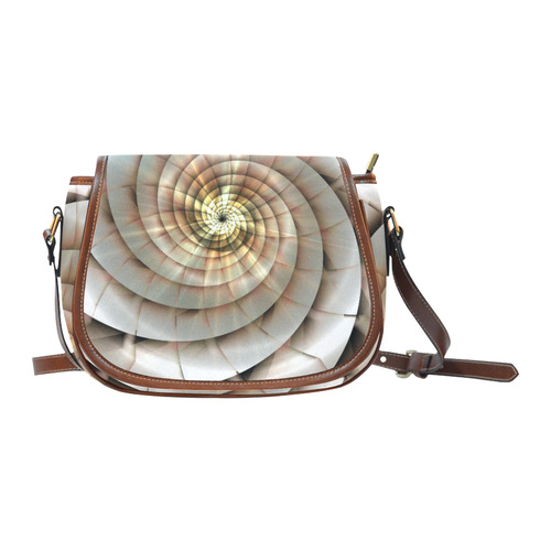 Spiral Eye 3D - Jera Nour Saddle Bag/Small (Model 1649) Full Customization