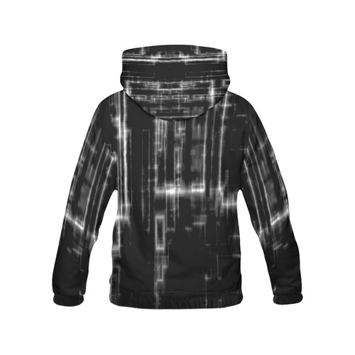 nlsck and silver All Over Print Hoodie for Men (USA Size) (Model H13)