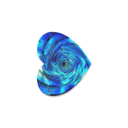 Galaxy Wormhole Spiral 3D - Jera Nour Heart Coaster