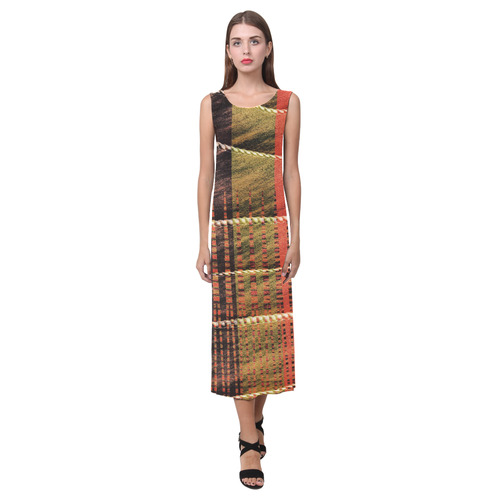 Batik Maharani #6 - Jera Nour Phaedra Sleeveless Open Fork Long Dress (Model D08)