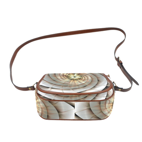 Spiral Eye 3D - Jera Nour Saddle Bag/Small (Model 1649) Full Customization