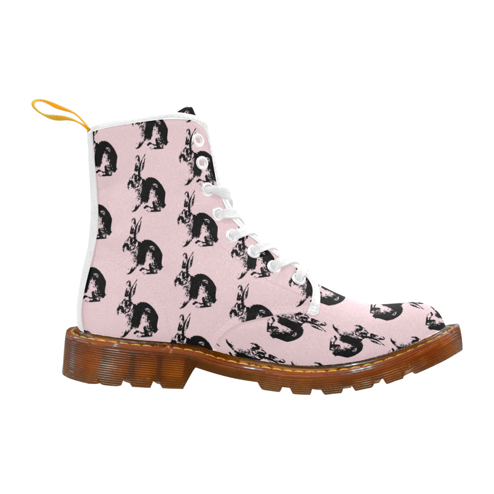 Bunny Pattern Martin Boots For Women Model 1203H