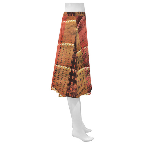 Batik Maharani #6 - Jera Nour Mnemosyne Women's Crepe Skirt (Model D16)