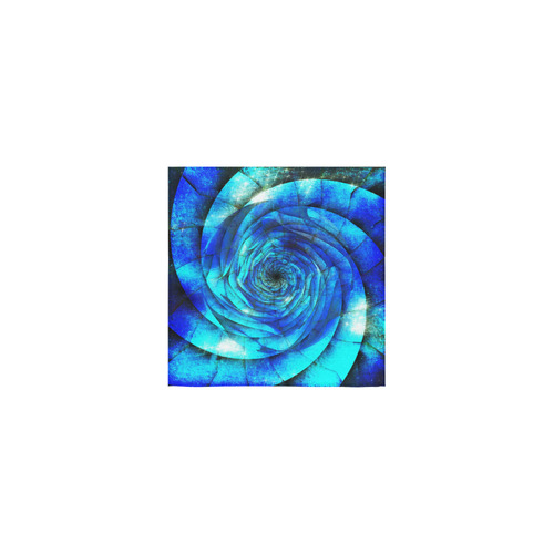 Galaxy Wormhole Spiral 3D - Jera Nour Square Towel 13“x13”