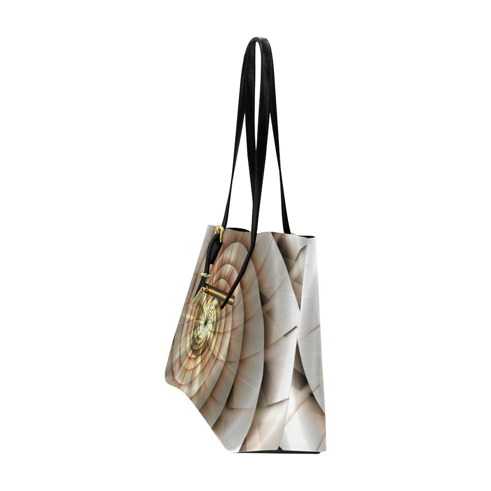 Spiral Eye 3D - Jera Nour Euramerican Tote Bag/Large (Model 1656)