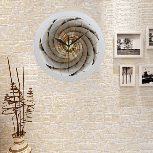 Spiral Eye 3D - Jera Nour Circular Plastic Wall clock