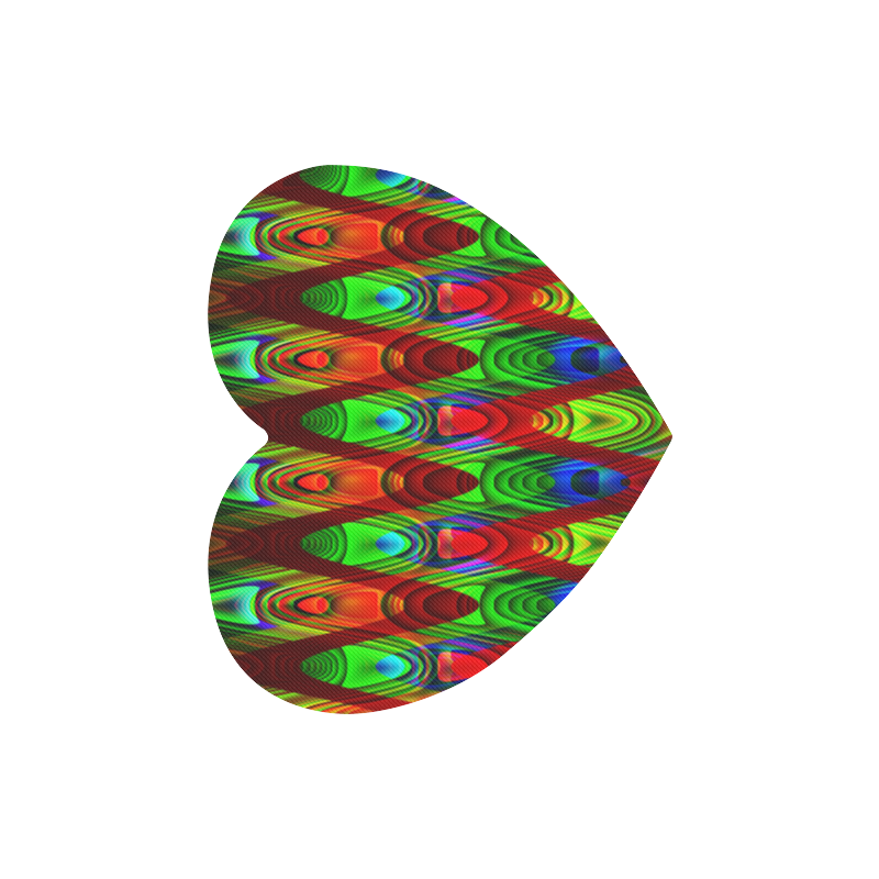2D Wave #1B - Jera Nour Heart-shaped Mousepad