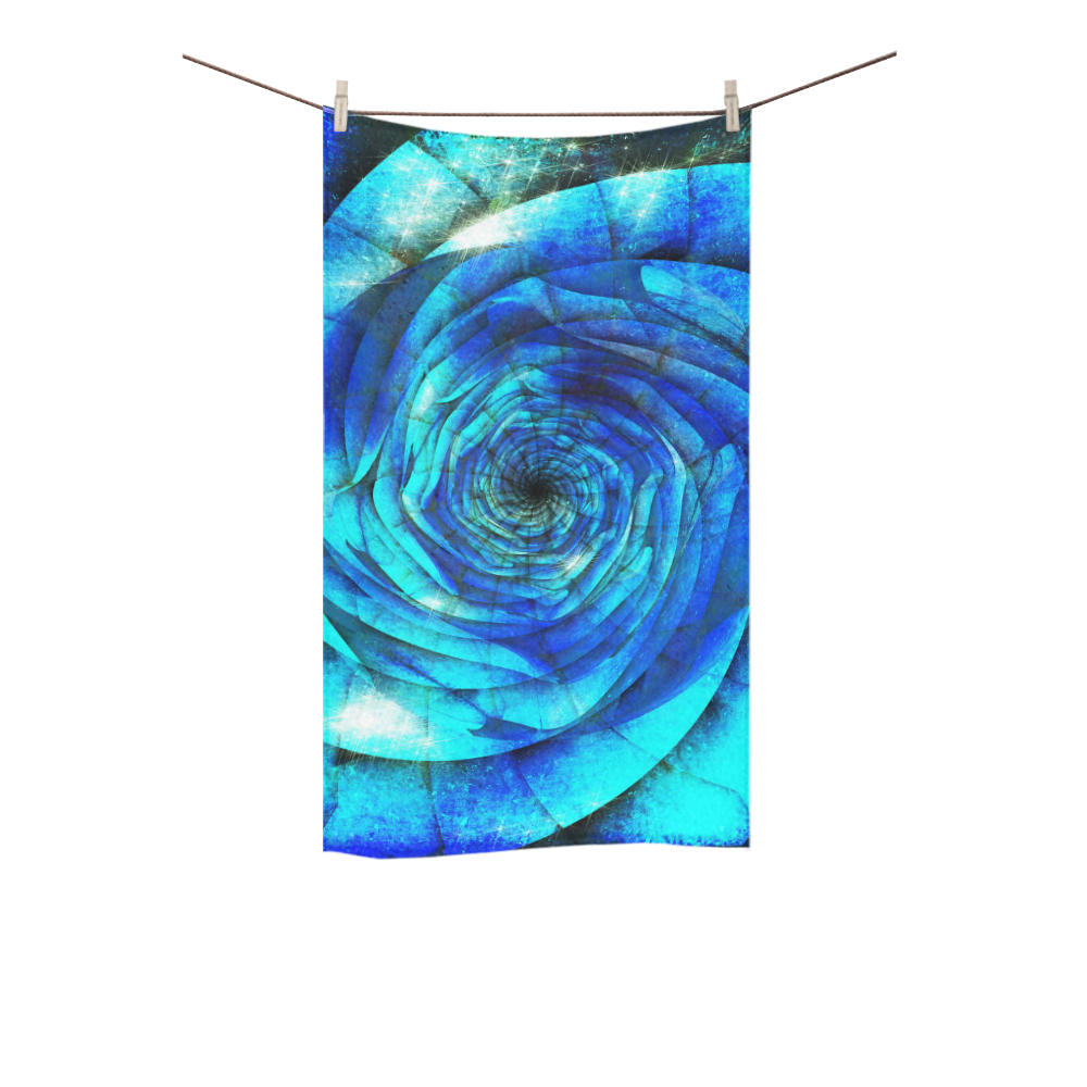Galaxy Wormhole Spiral 3D - Jera Nour Custom Towel 16"x28"