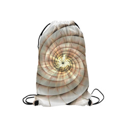 Spiral Eye 3D - Jera Nour Small Drawstring Bag Model 1604 (Twin Sides) 11"(W) * 17.7"(H)